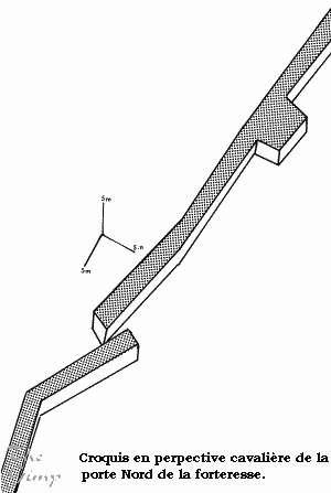 plan de la porte nord